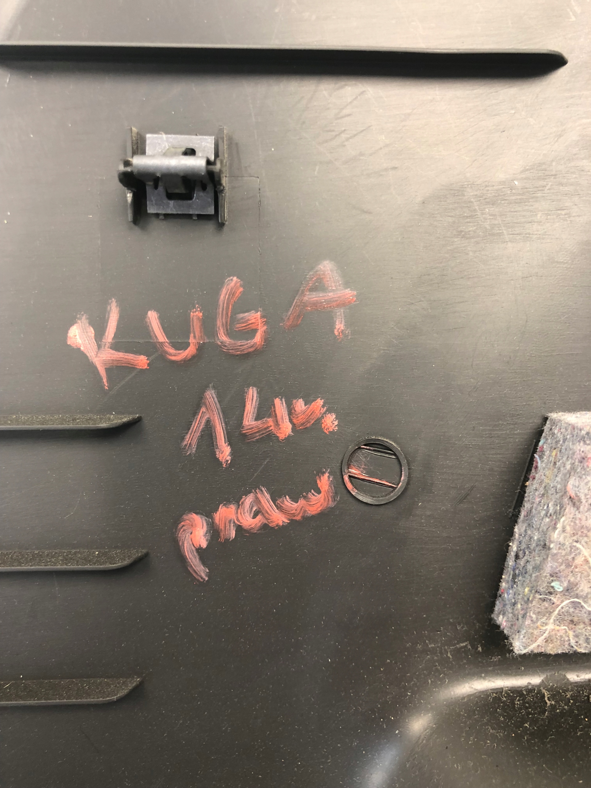 side upholstery boot right FORD KUGA MK2