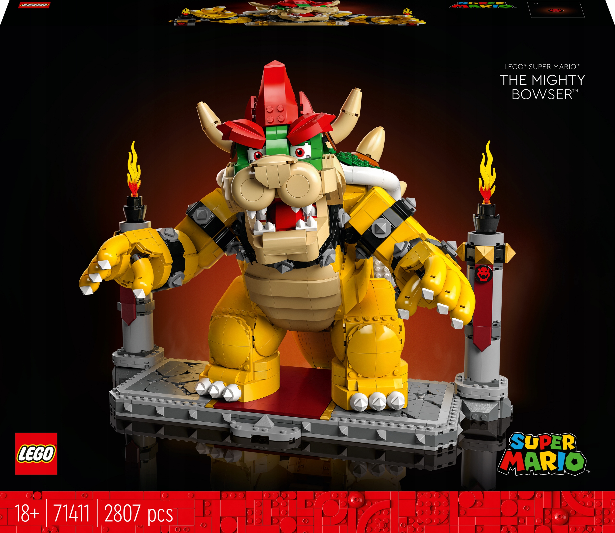 

Lego Mario Potężny Bowser 71411