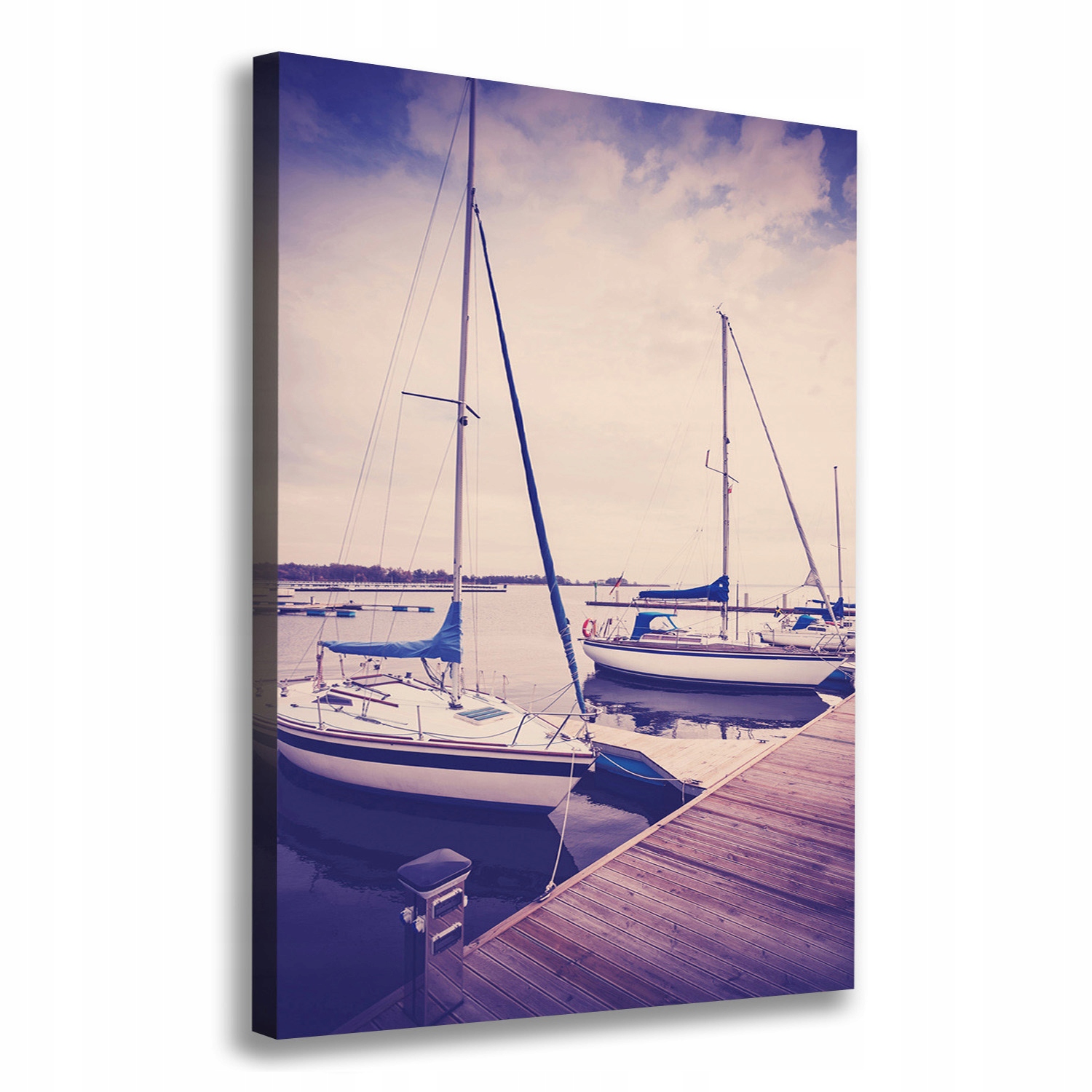 

Nowoczesny fotoobraz canvas na ramie Jachty 70x100