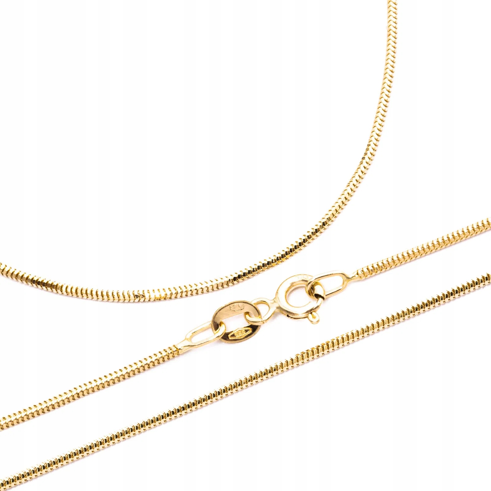 Zlatý řetízek 585 s vazbou Linka 45 cm