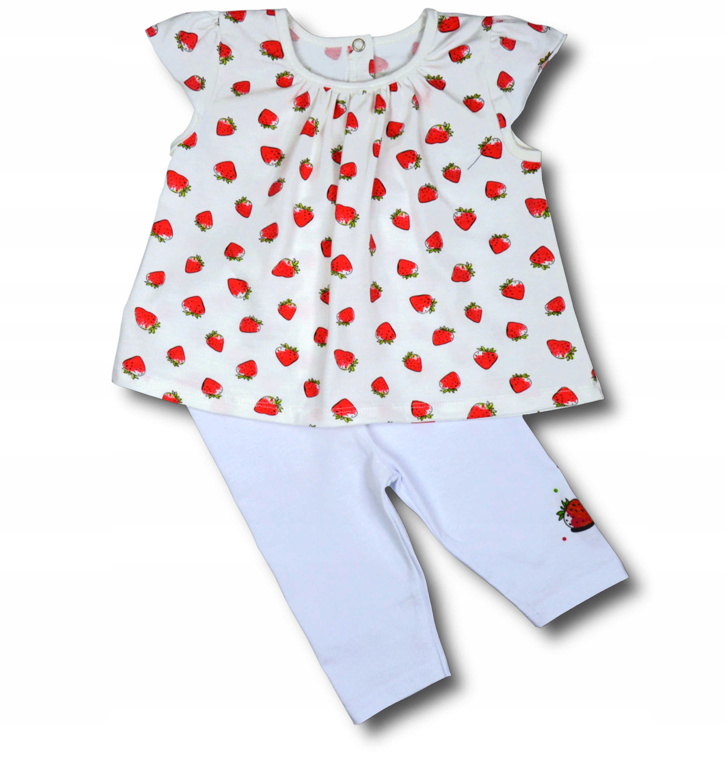 

Letni Komplet dziewczęcy Bluzka Legginsy 86