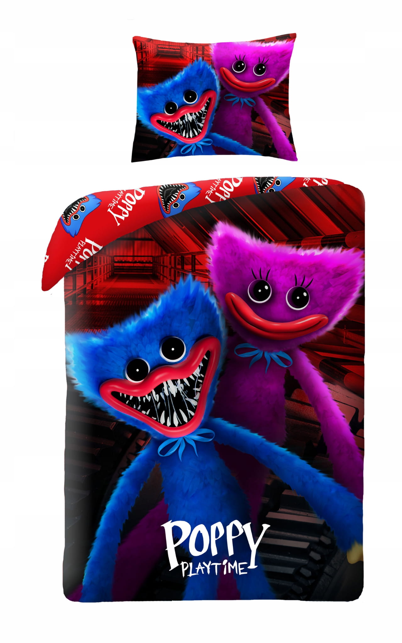 

Komplet pościeli 140x200 Huggy Wuggy Poppy Time