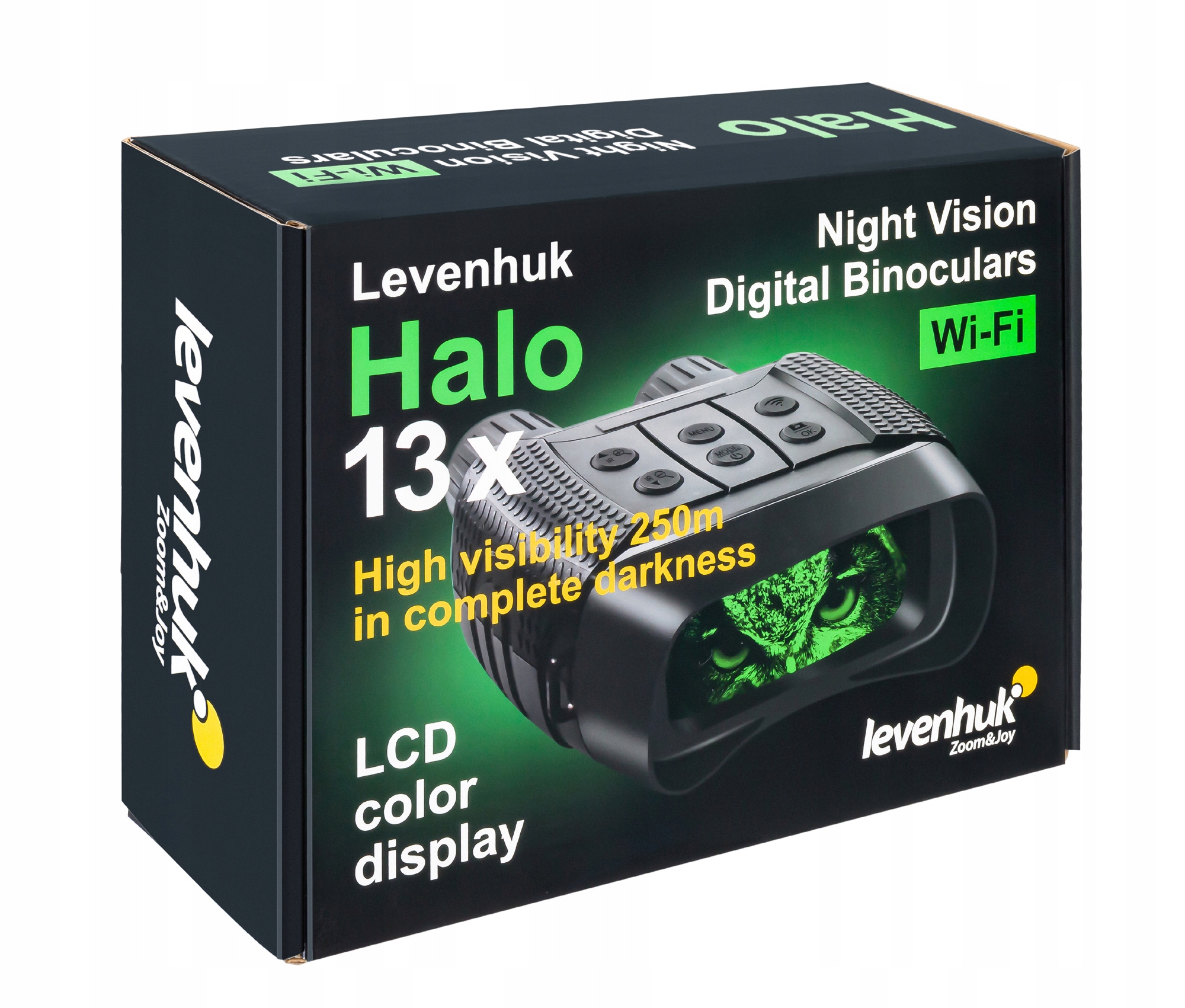 Бінокль DIGITAL NIGHT VISION LEVENHUK HALO 13x Вага бінокля 1 г