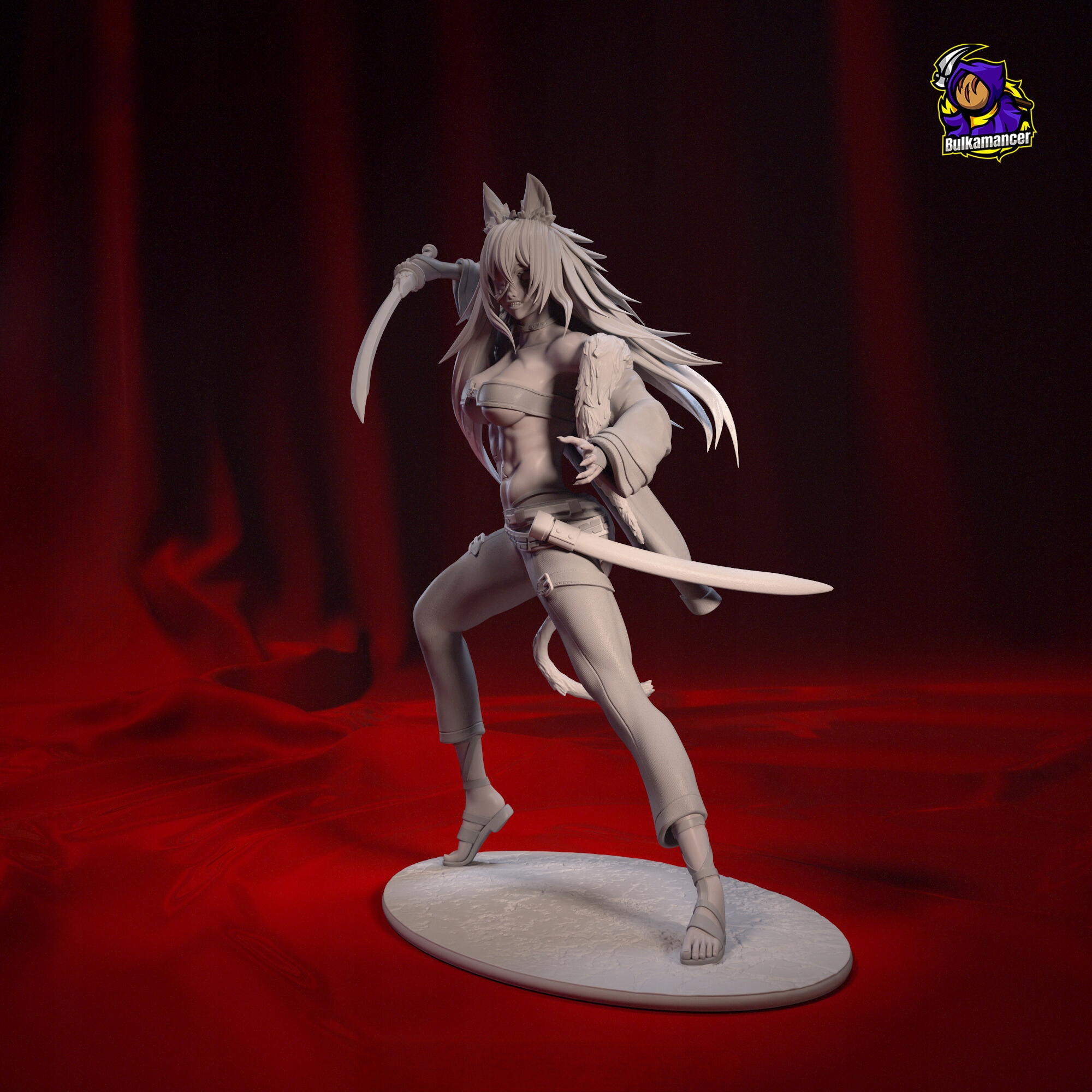 Figurka Ghislaine Dedoldia Mushoku Tensei Bulkamancer Sulpts 3D tisk 6K