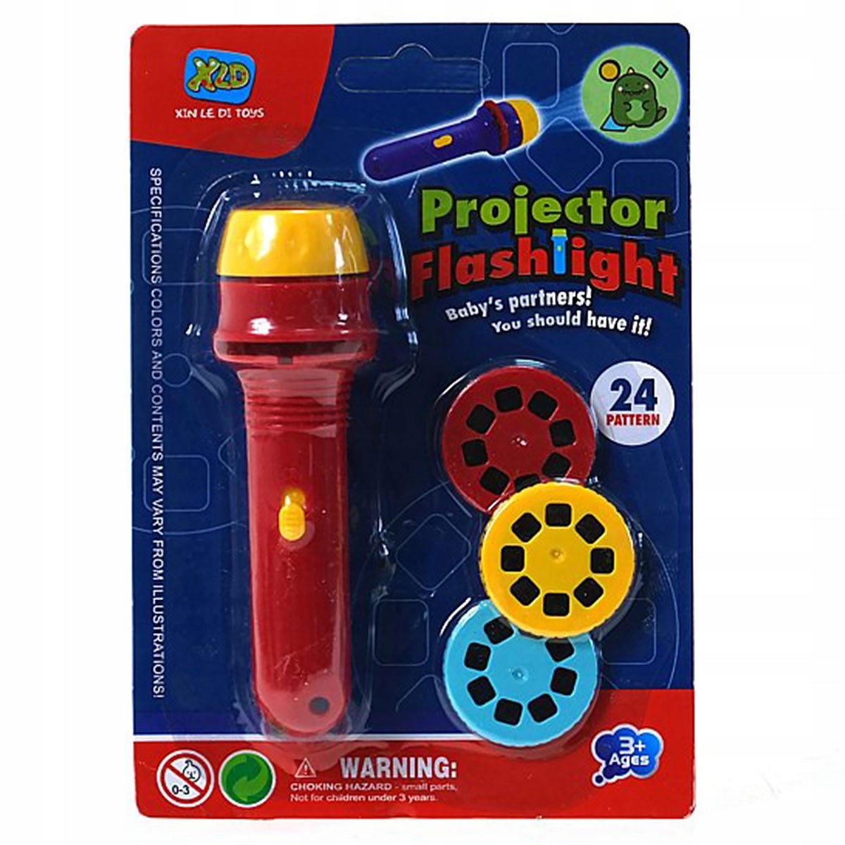 575868 LATARKA 2w1 PROJEKTOR 2 KOLORY ADAR