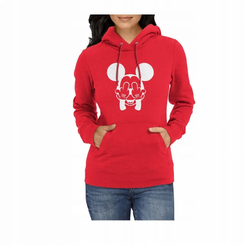 

Bluza damska Mickey f*ck it, czerwona M