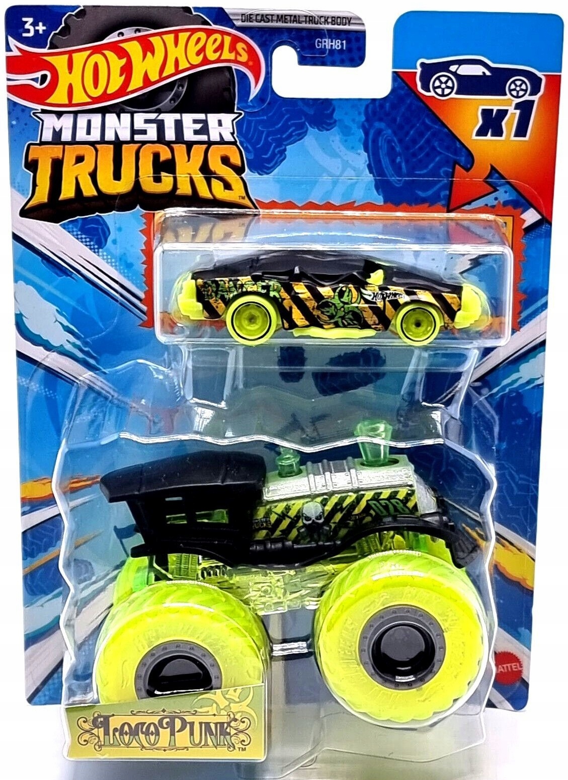 

Hot Wheels Loco Punk Truck Monster Trucks