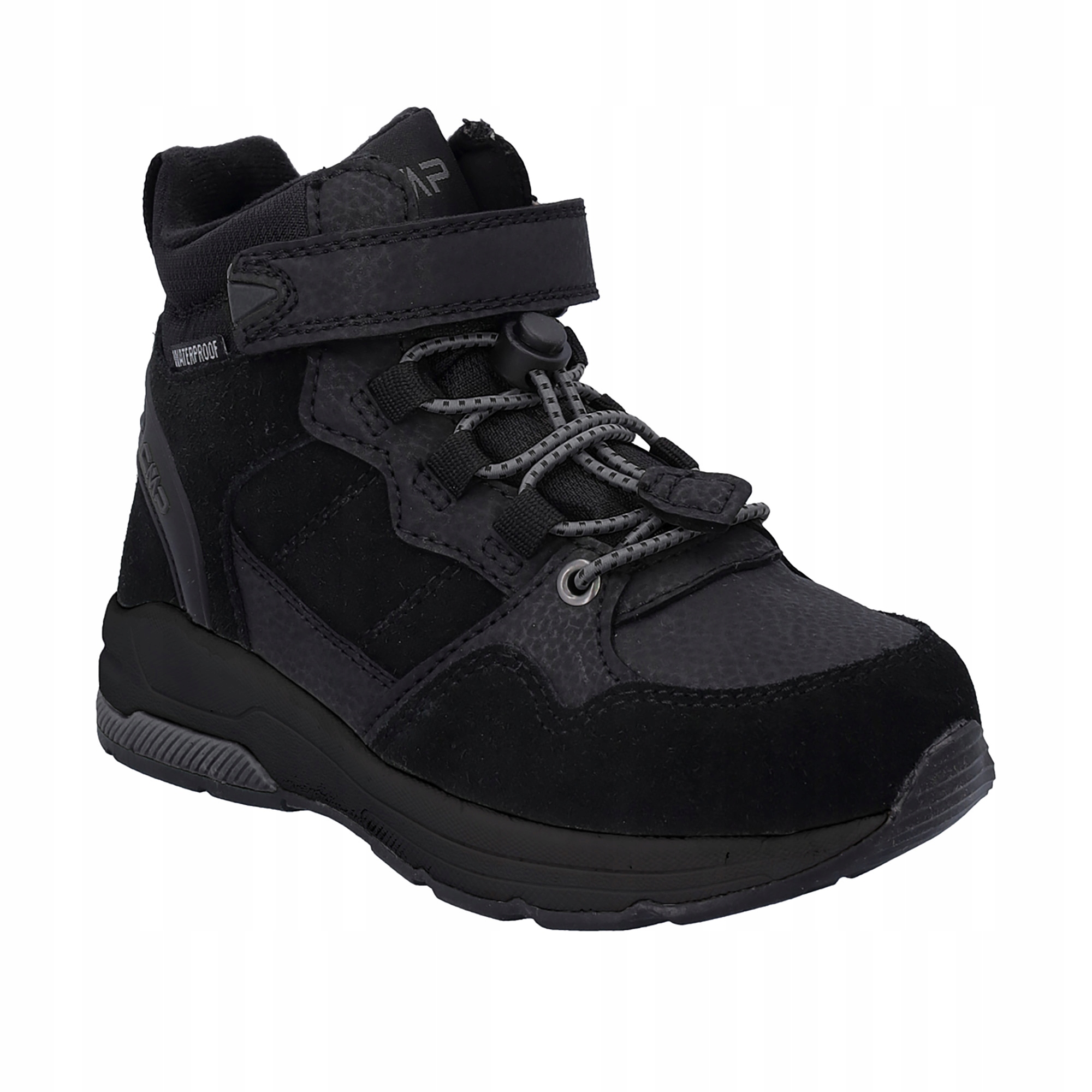 Buty dzieciece Cmp Hadil Leather Wp nero/nero 34 Eu