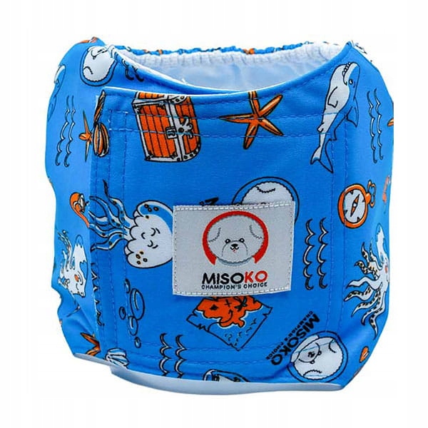 Levně Misoko Víceúčelová plenka pro psy s chobotnicí, velikost XL