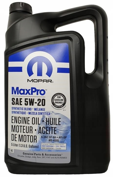 

Mopar 5W20 5L