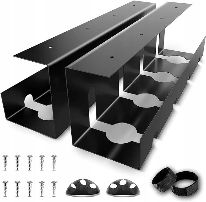 Organizér Kabelů Stolní Sada 2KS Univerzální Korýtka