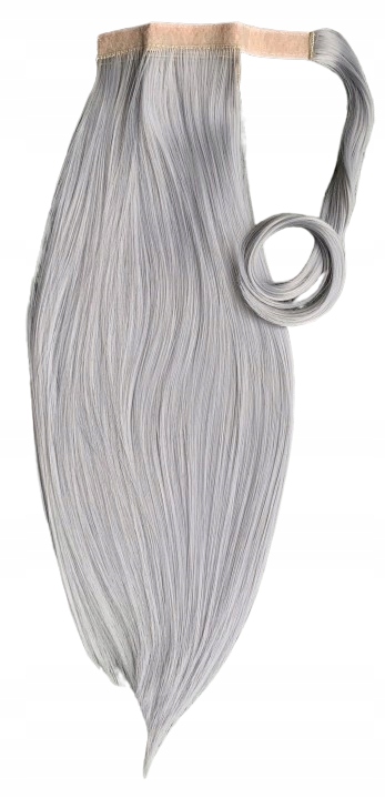 Příčesek do vlasů, světlý popel stříbrný příčesek