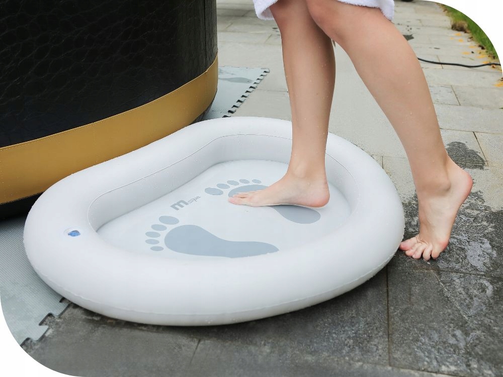 Oczyszczacz Stóp do Płukania Nóg Czyściciel Spa Basenu MSpa Miska Basenik Typ konstrukcji nadmuchiwany