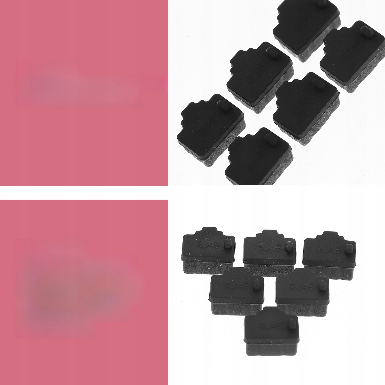 OCHRONNE SILICONOWE POKRYWY DO PORTÓW ETHERNETOWYCH Rodzaj maskownica