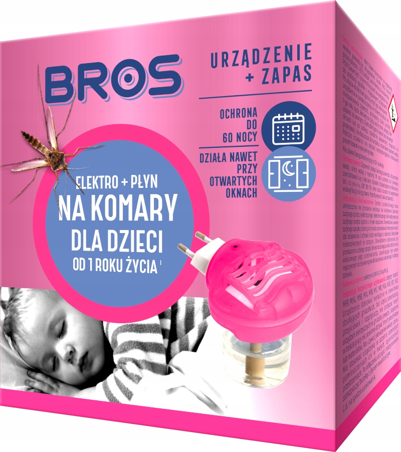 

Bros Elektro Płyn na komary dla dzieci od 1 roku