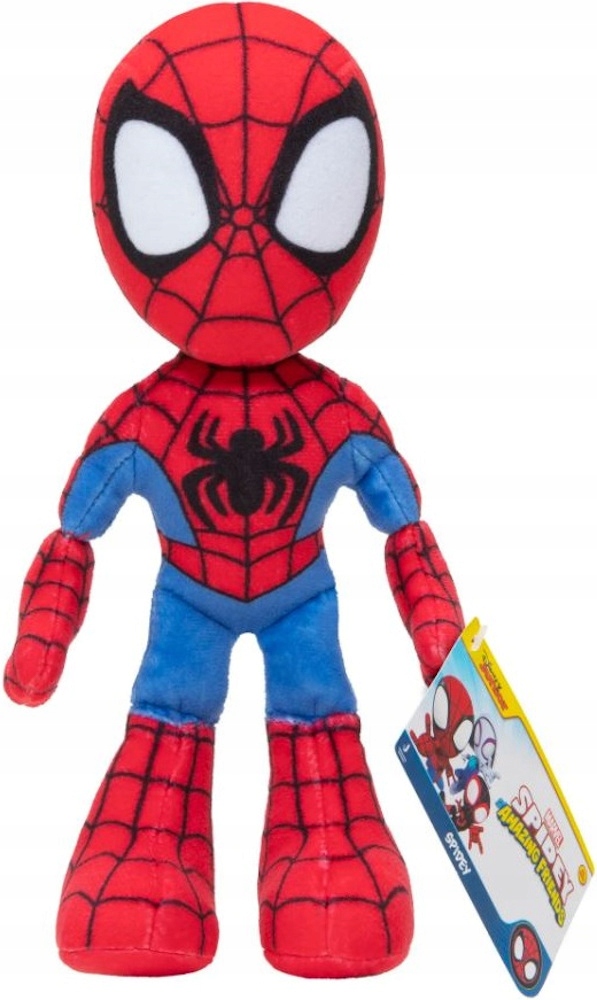Cagoule en peluche Spiderman Marvel 27cm