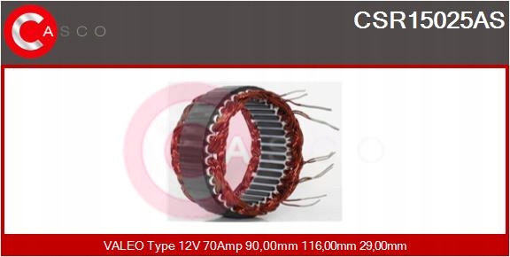 CASCO ALTERNATORA CSR15025AS Part manufacturer Casco