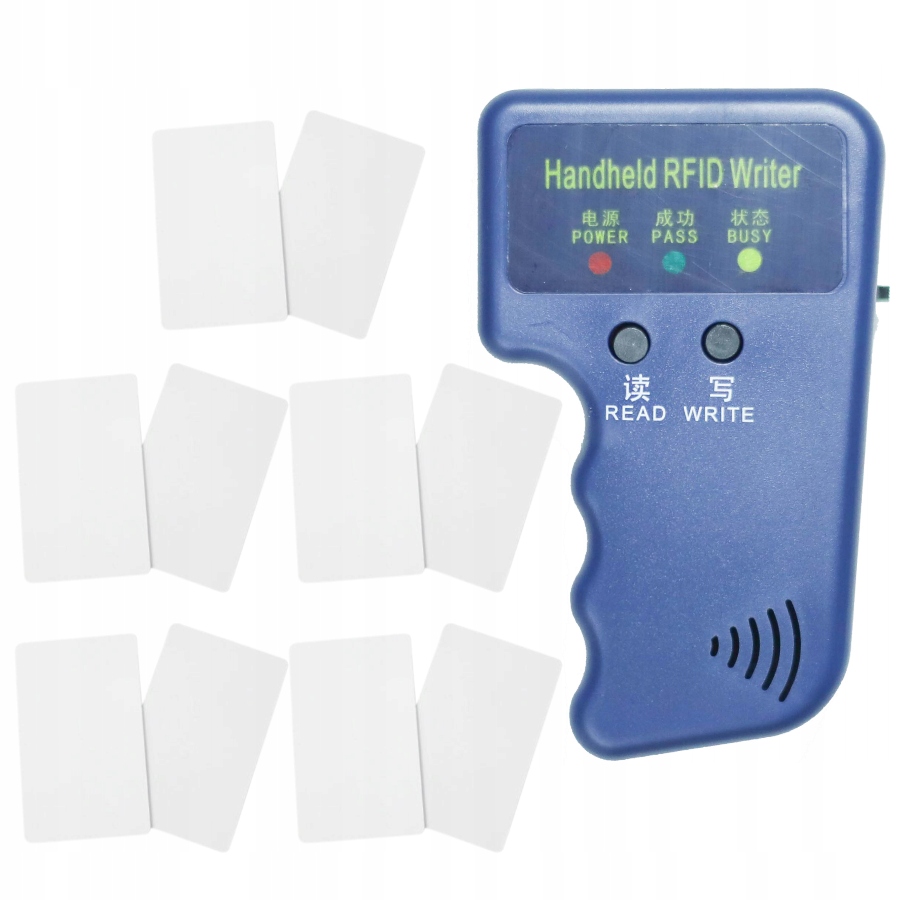 ДУБЛИКАТОР RFID 10 КАРТ КОПИРОВАЛЬНЫЙ АППАРАТ ПРОГРАММИСТ