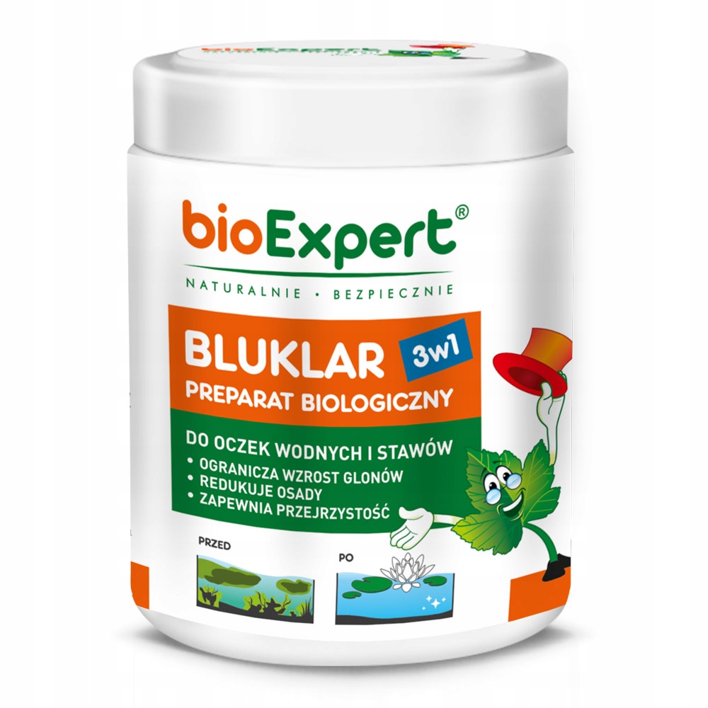 

Bluklar 3w1 500g oczko wodne bez mułu i glonów