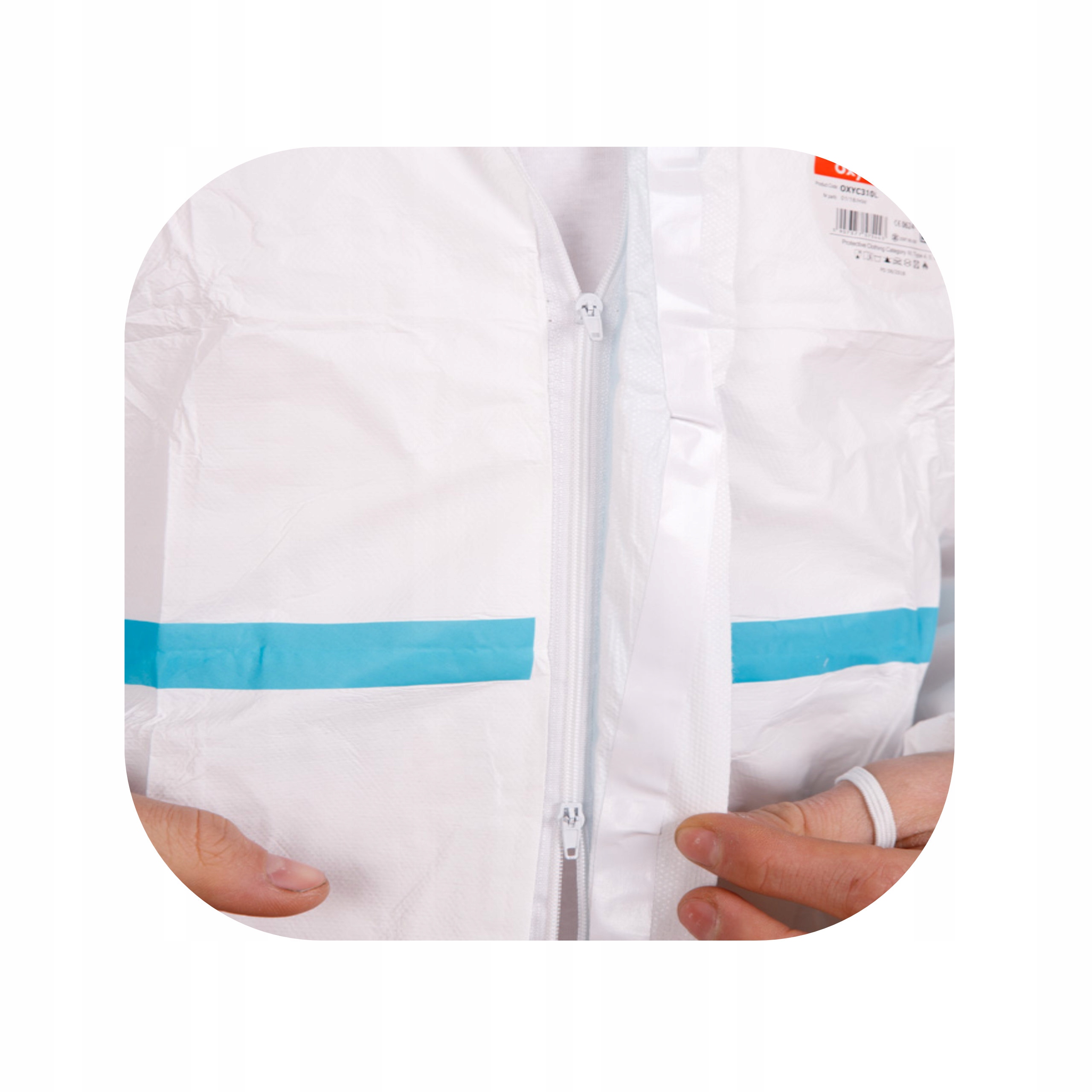 KOMBINEZON OCHRONNY TYP 4 5 6 kat 3 OXYCHEM wełna lakiery opryski roz L Rozmiar L