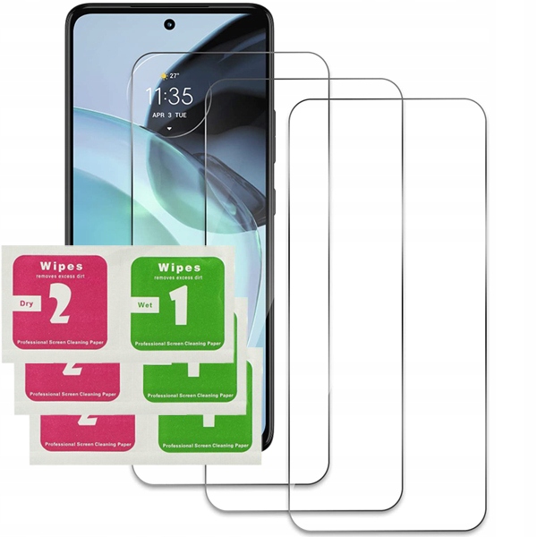 

3 x Szkło Hartowane 9H do Motorola G31 G52 G72 G82