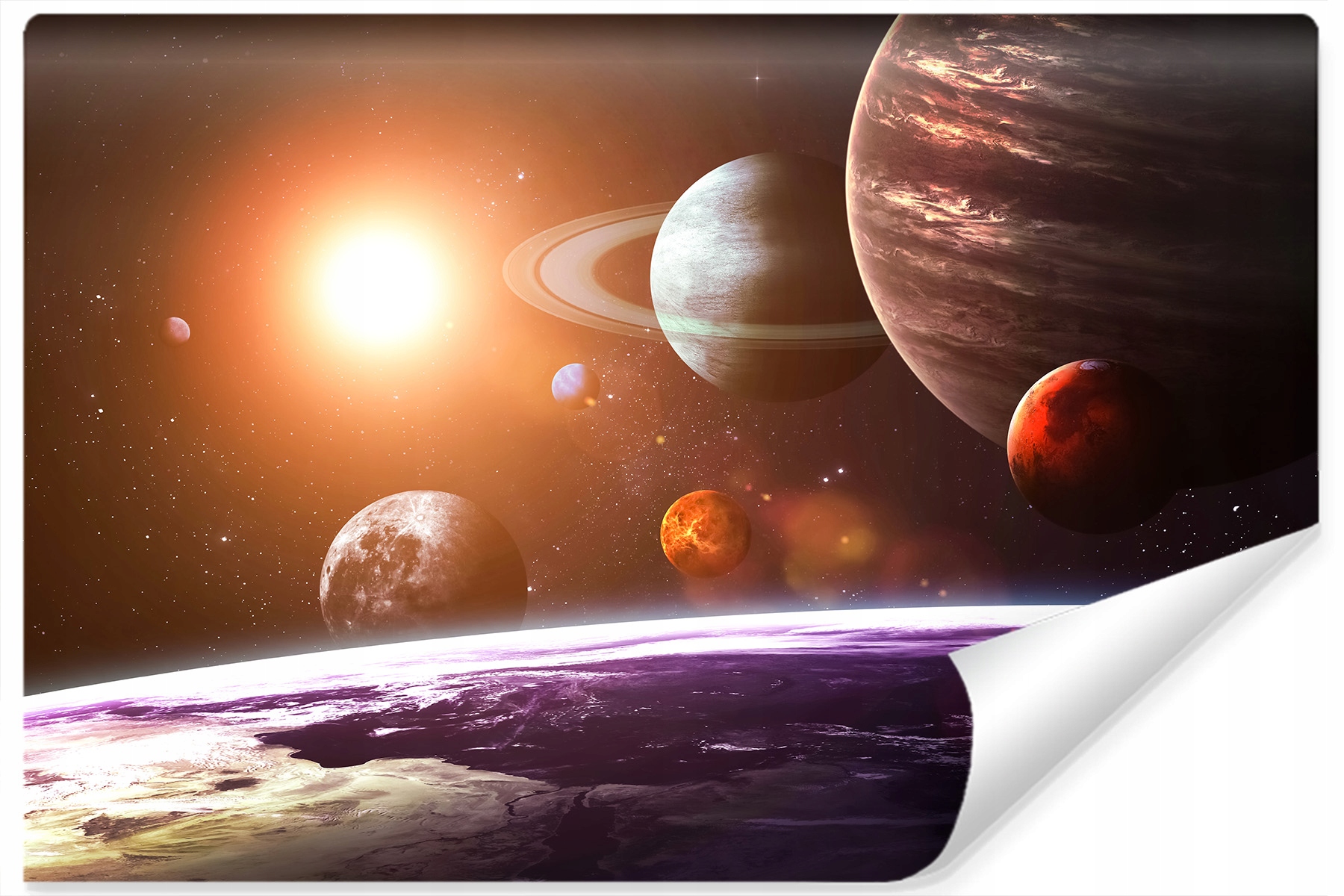 

Fototapeta Planety Układu Słonecznego 3D 400x280