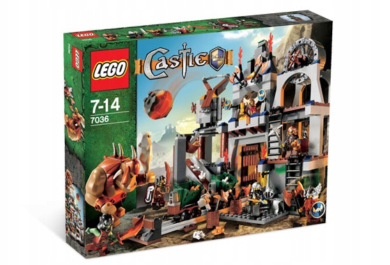 Lego Castle 7036 Kopalnia krasnali Nowe