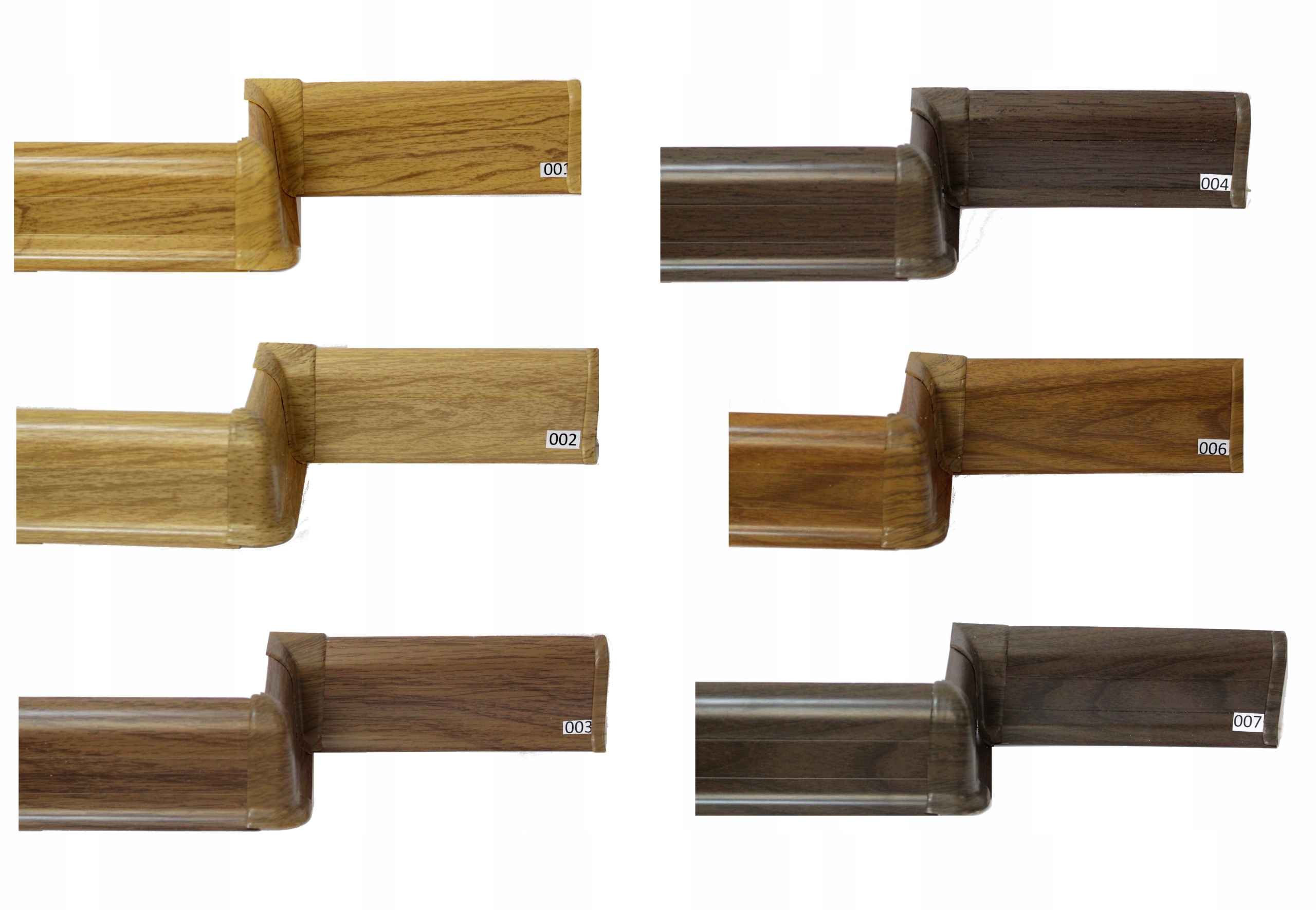 LISTWA PRZYPODŁOGOWA PODŁOGOWA Z GUMKĄ 2500mm 60mm PCV KOLORY 2,5m x 6cm Materiał PCV