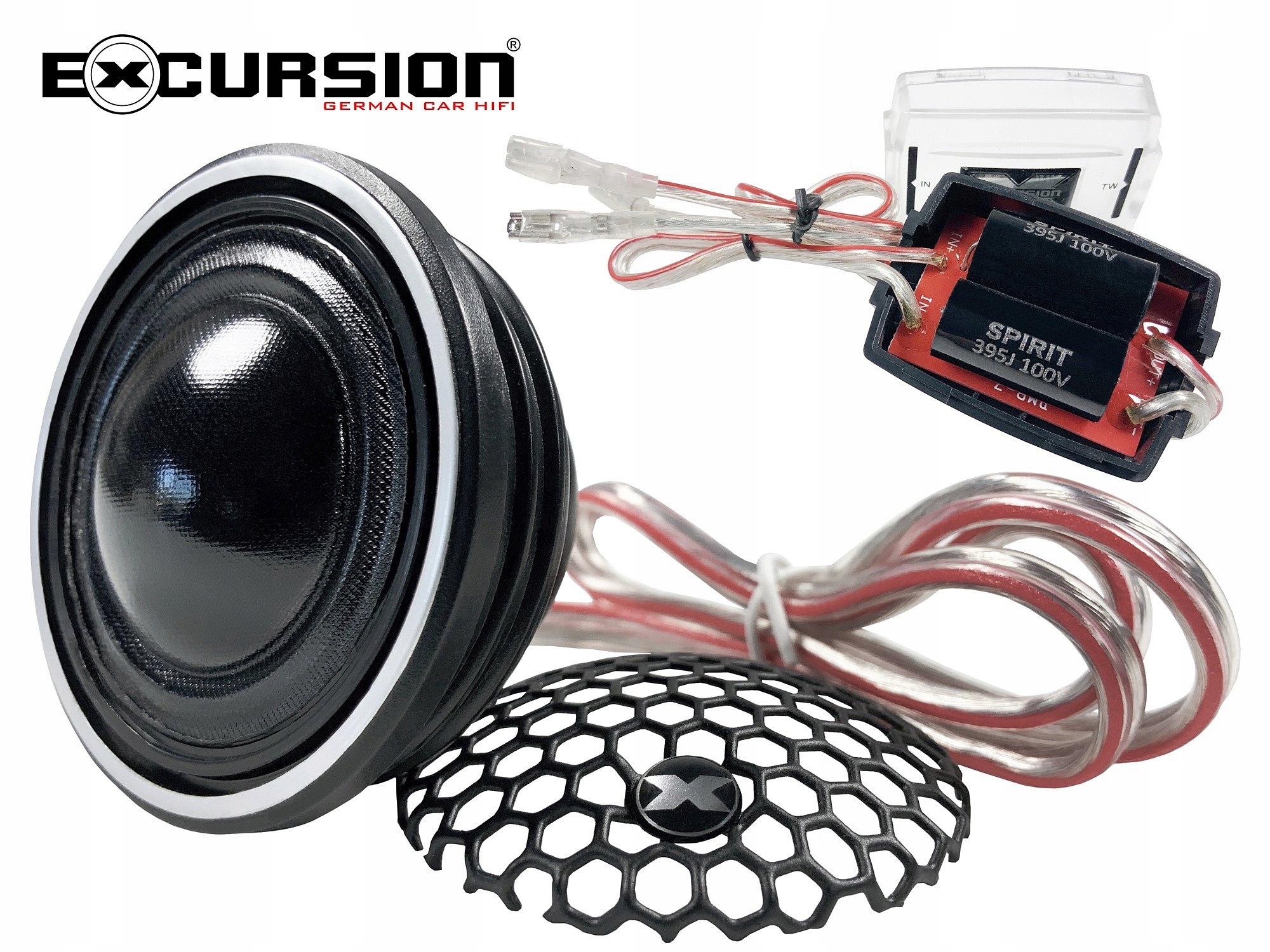 Głośniki Excursion zestaw 2 drożny 10cm 200W Marka Excursion
