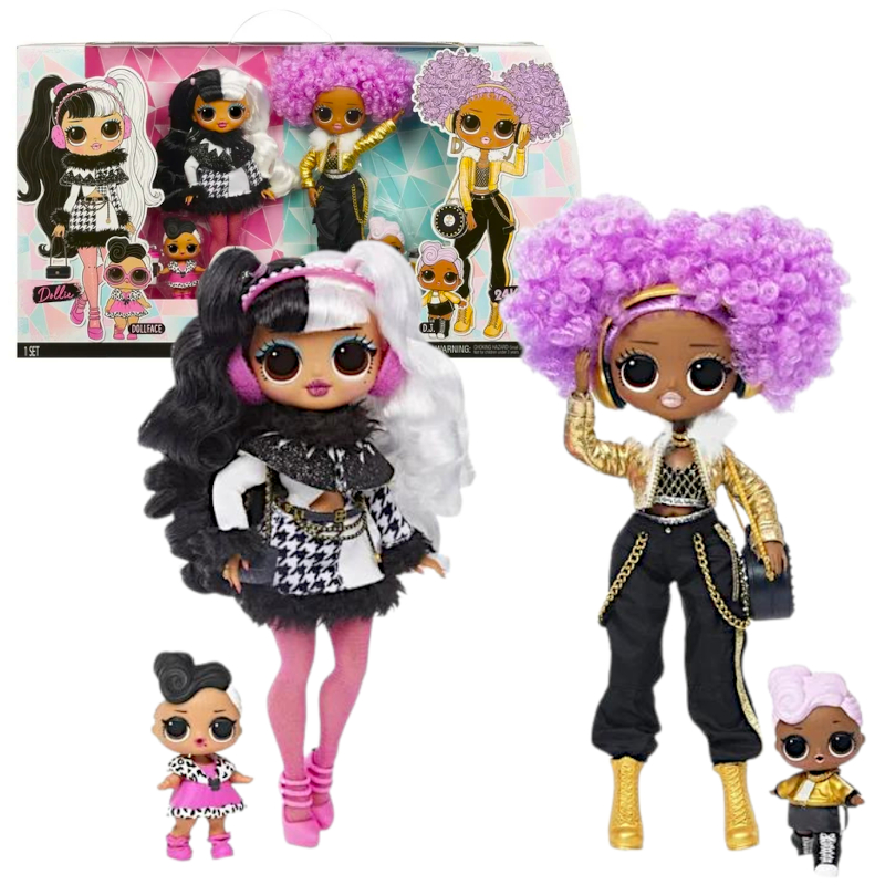Mga L.o.l. Surprise Omg 2 Lalki Disco Cosmic Dollie & 24K Dj 426165