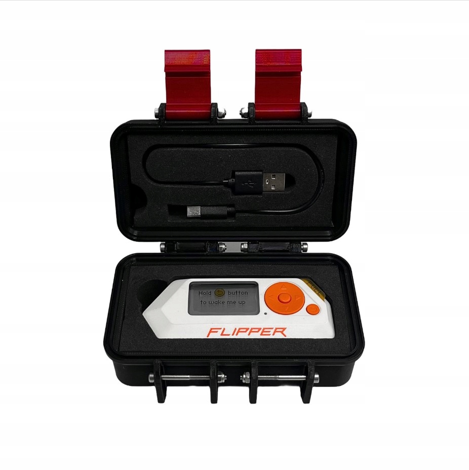 Skrzynka pojemnik do Flipper Zero (solidna obudowa transportowa, hard case)