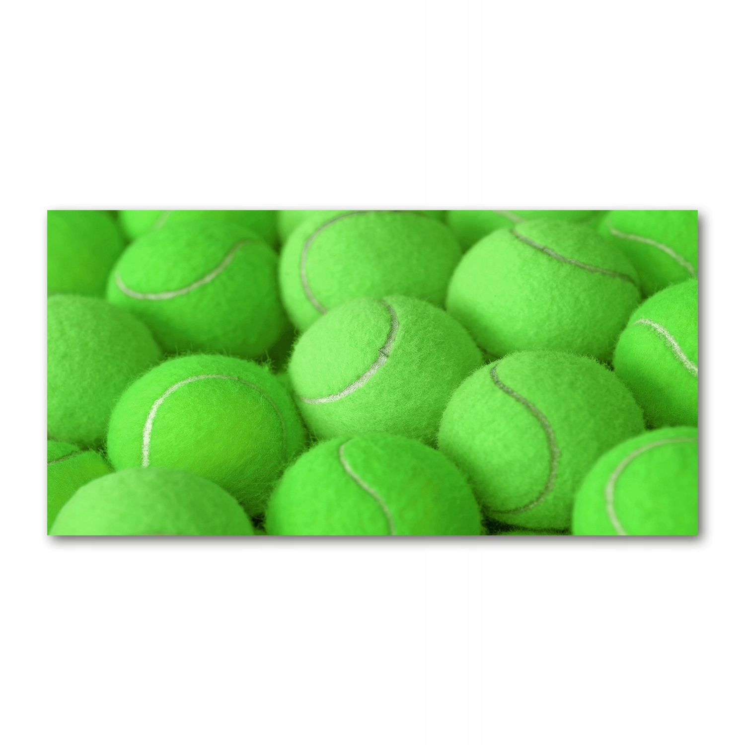 

Foto obraz szkło akryl Piłeczki tenisowe 120X60 cm