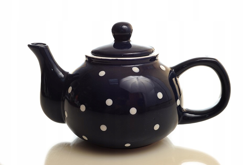 

Dzbanek Ceramiczny Granatowy W Kropki 1 Litr