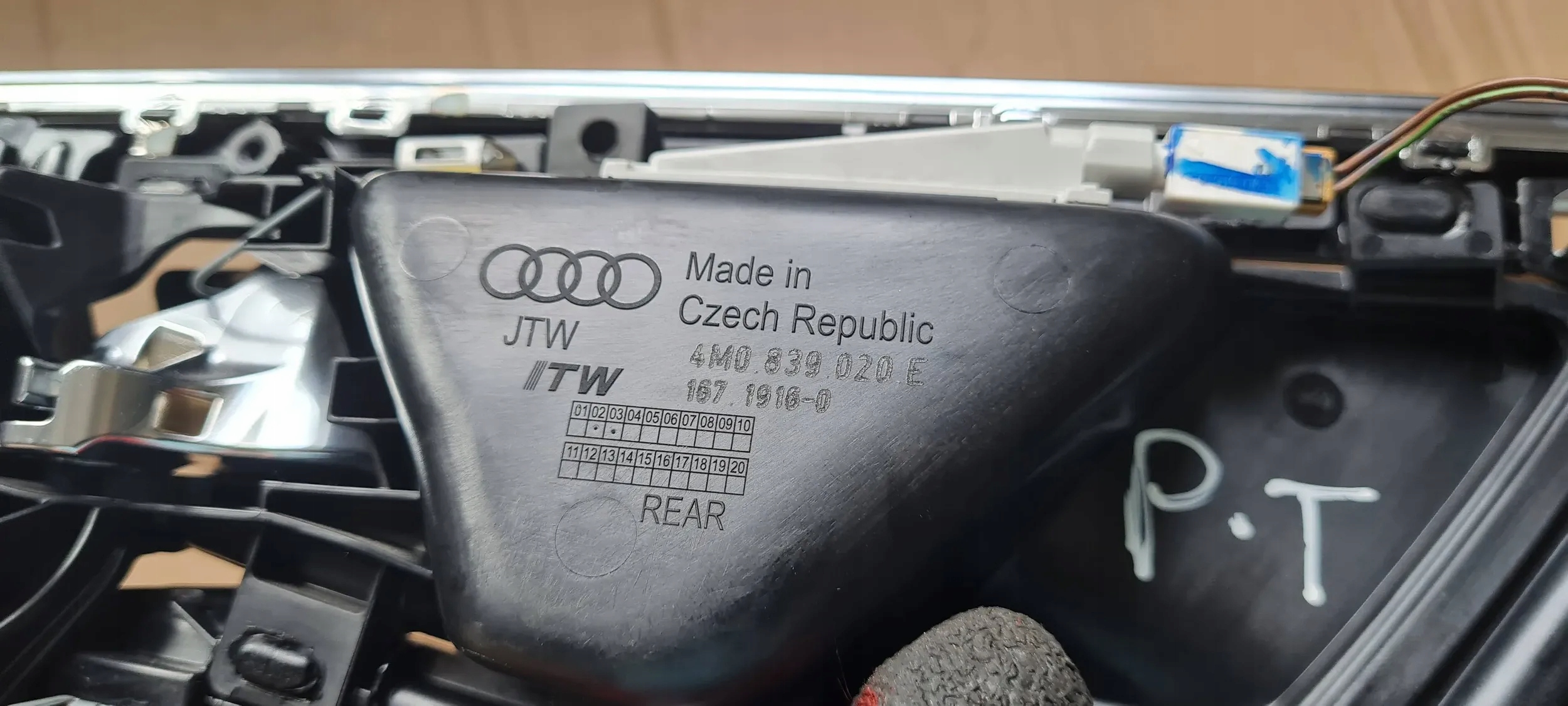 Q7 4M II handle door right right rear part rear AMBIENTE 4M0839020E