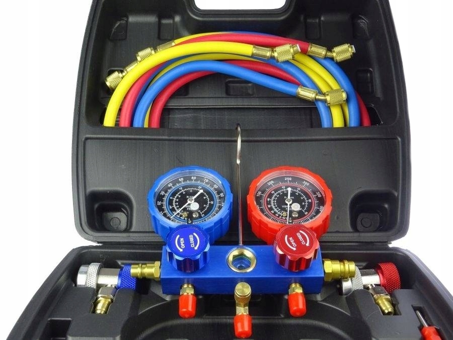 Zestaw Manometry Chlodnicze R134a Walizka Weze 1 5 Mark Other