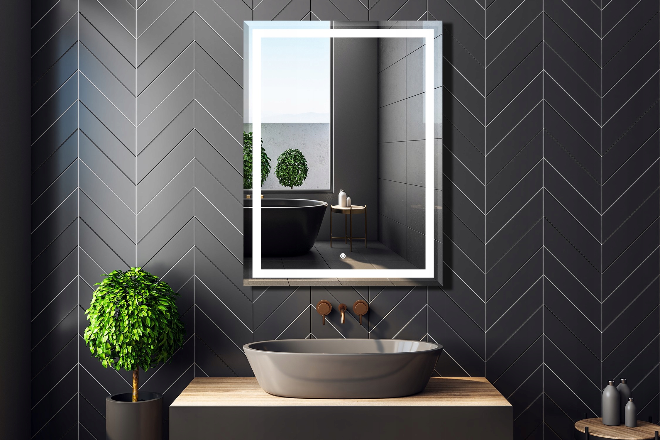 

Lustro podświetlane Led Altue Plus 60x80