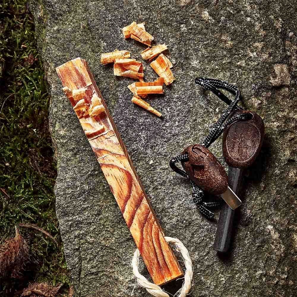 WOJSKOWE SZWEDZKIE Krzesiwo Light My Fire BioArmy 2.0 Coco Shell gwizdek Model BioArmy