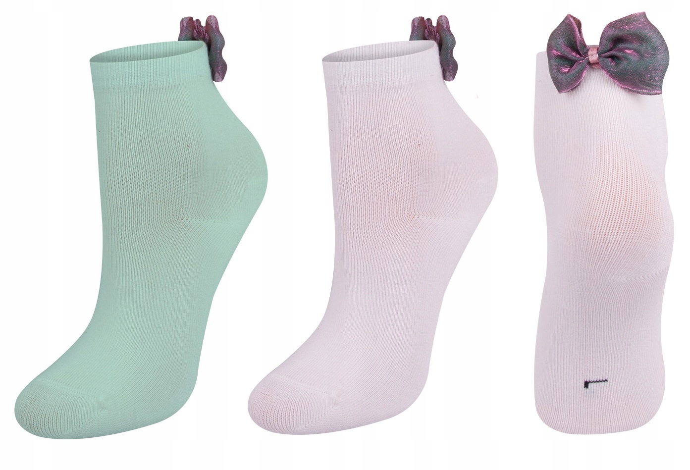 

Skarpetki Dziecięce 3 Pary Z Kokardą 3D R23/26 Yo!