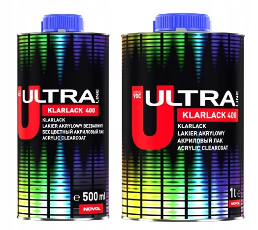 

Novol Economy 2+1 Lakier akrylowy bezbarwny 1L z u