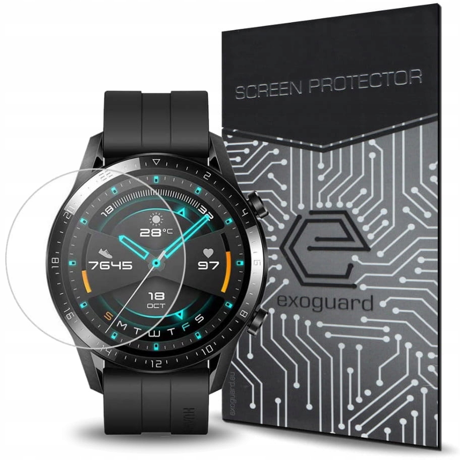 

Exoguard Szkło Ochronne do Huawei Watch Gt 2 46mm