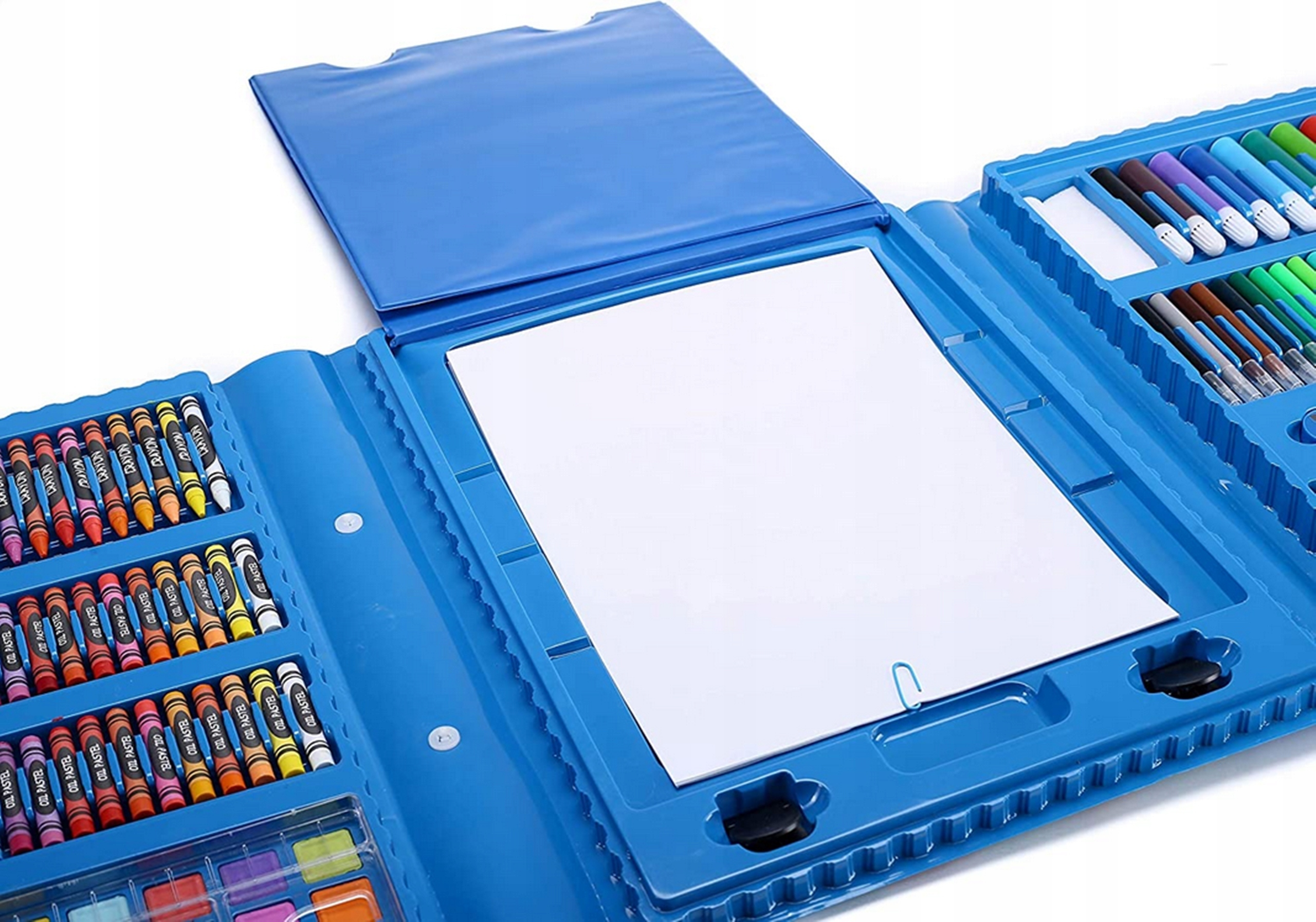 ZESTAW DO MALOWANIA DLA DZIECI ARTYSTYCZNY PLASTYCZNY W WALIZCE 208 EL. Płeć chłopcy dziewczynki