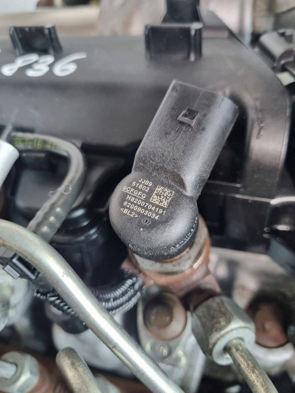 engine complete RENAULT MEGANE SCENIC III 1.5 DCI K9K J 836 86 TYS MIL @