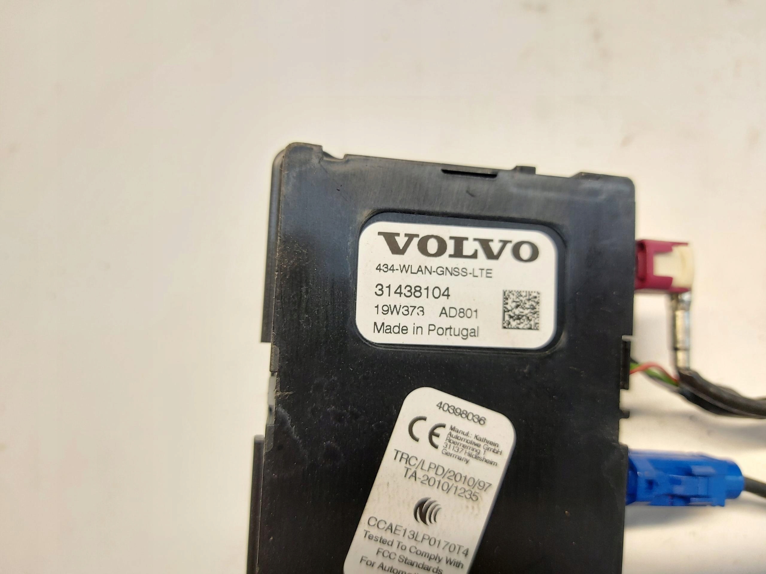 VOLVO XC40 D3 Antena dach modul 31438104