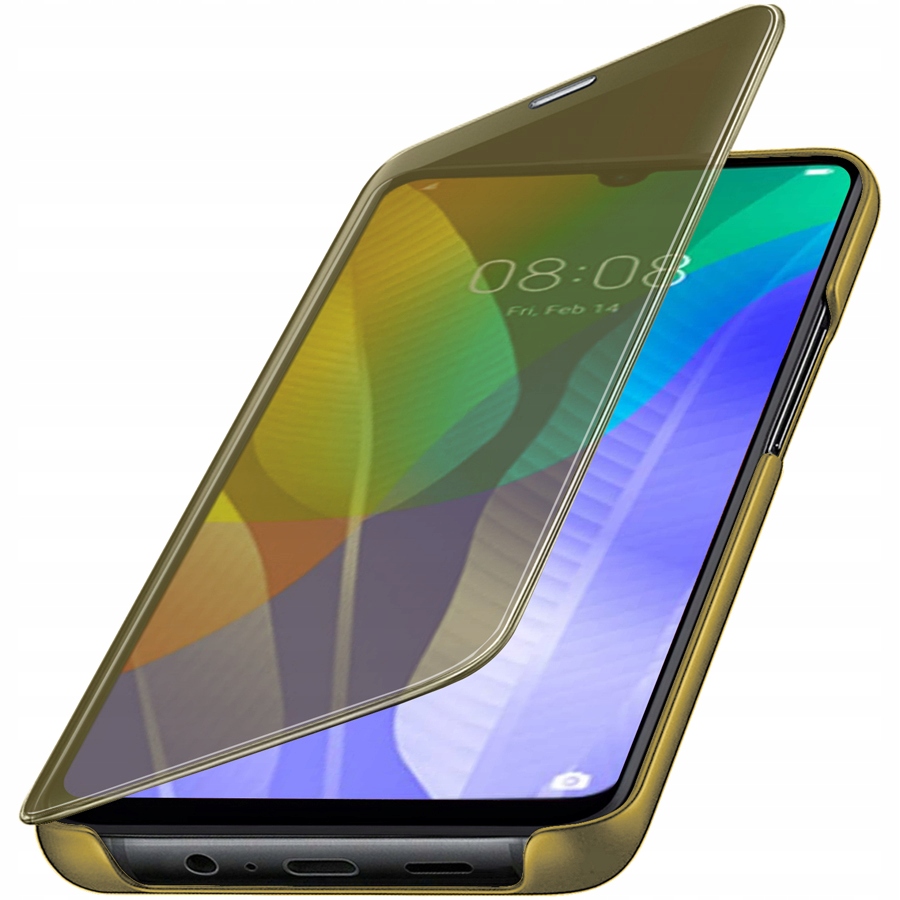 

Etui Inteligo Clear View do Huawei Y6P + Szkło