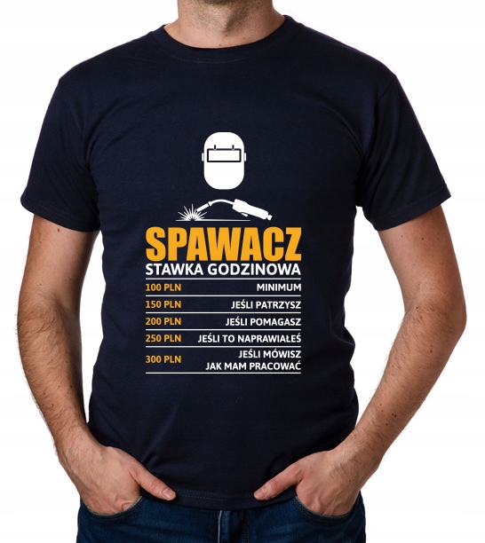 

koszulka Spawacz stawka godzinowa prezent