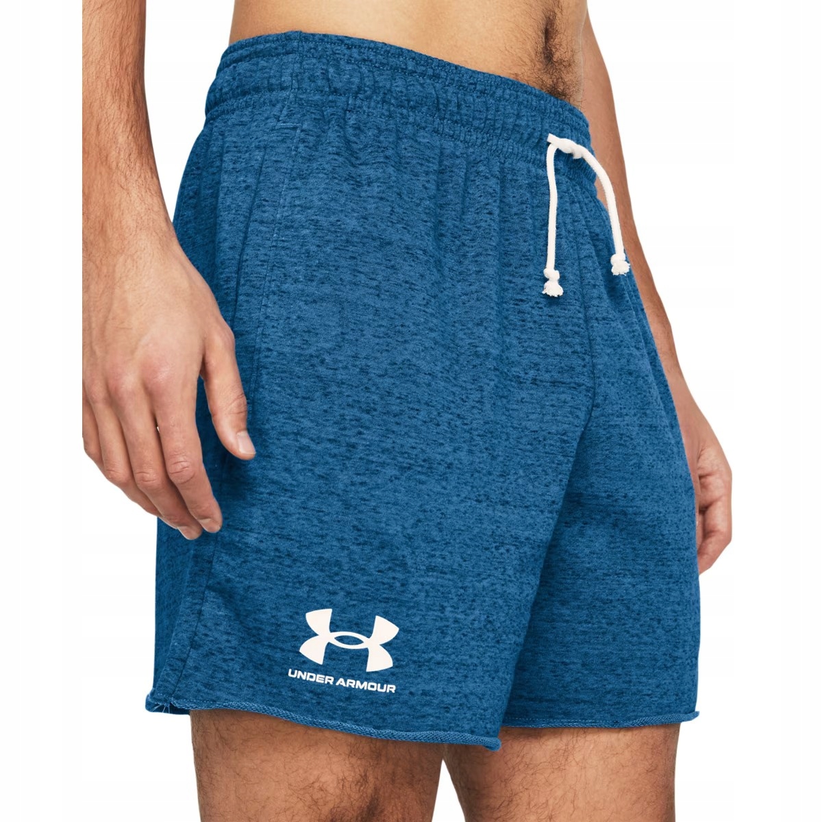 UNDER ARMOUR SZORTY DRESOWE RIVAL TERRY NIEBIESKIE XL