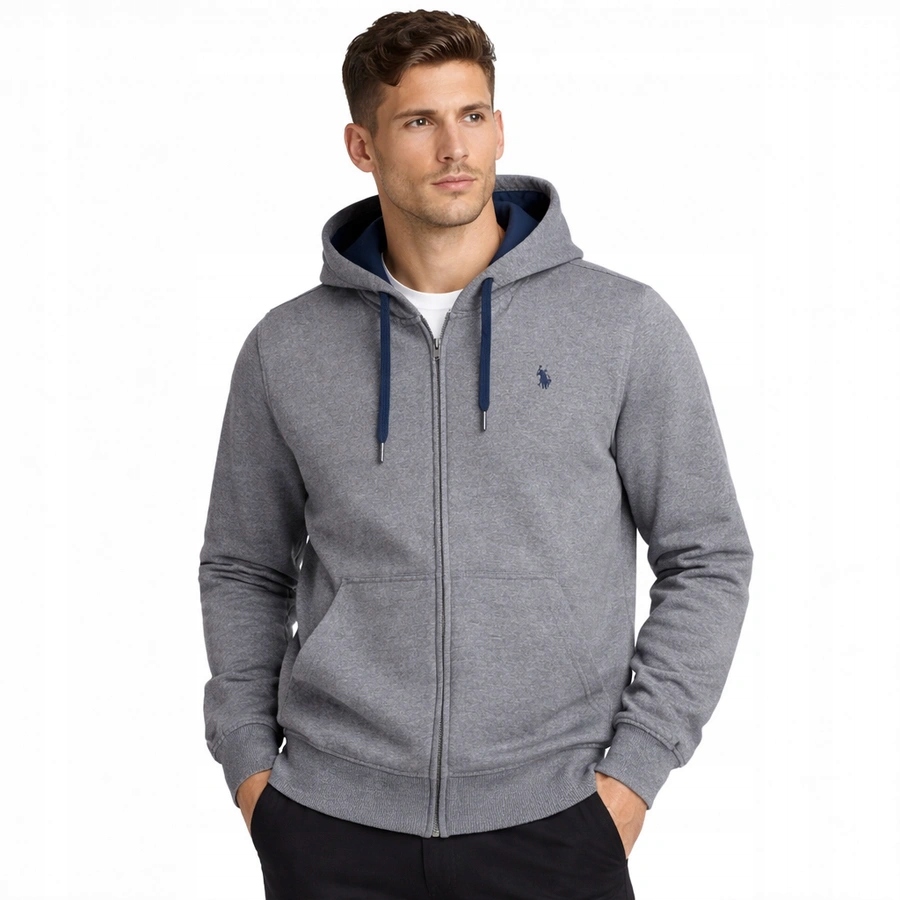 Pánská Mikina U.s. Polo Assn. 11A909 98826 Na zip