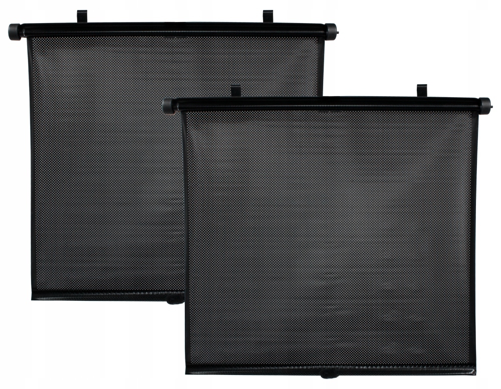 ROLETA SAMOCHODOWA PRZECIWSŁONECZNA OSŁONA 2 SZT. Kolor czerń
