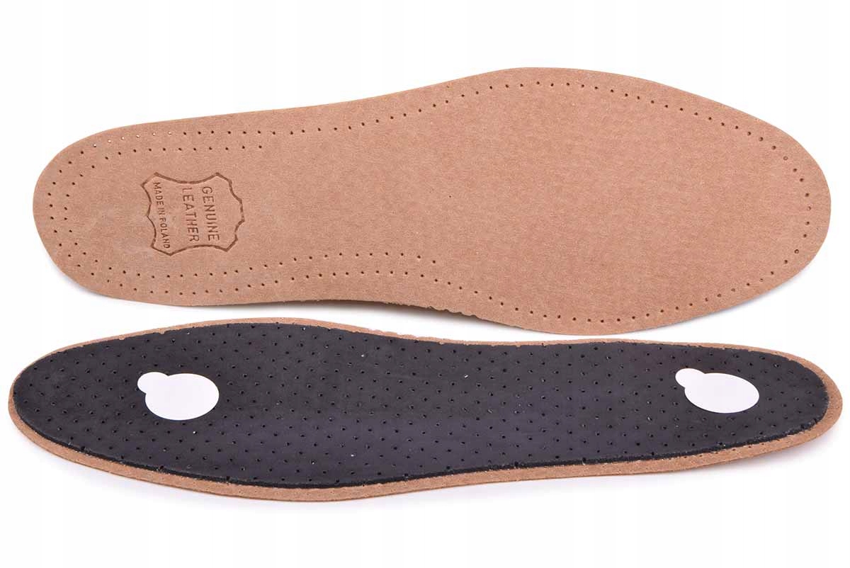 

Wkładki do butów Przeciwpotne Skóra Naturanla r.41