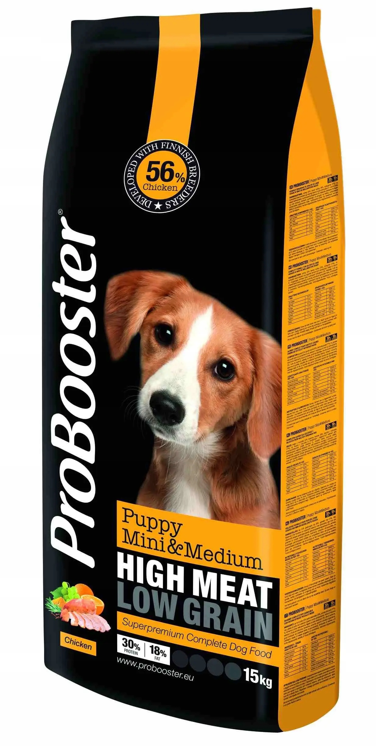 Levně ProBooster Puppy Mini & Medium 3 kg krmivo pro štěňata malých plemen 3 kg